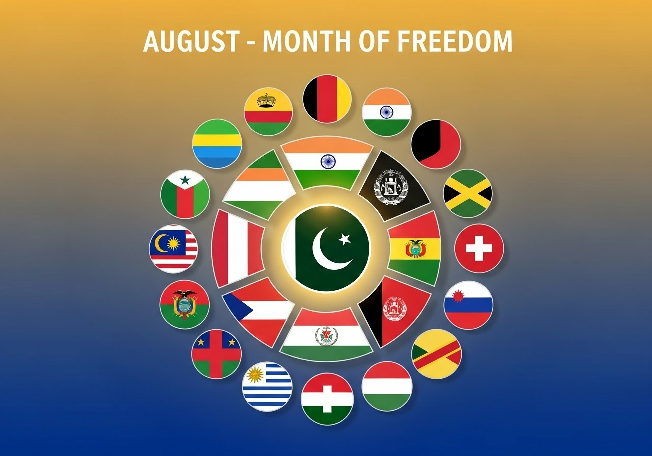 August: The Month of Freedom – A Global Chronicle of Independence Days